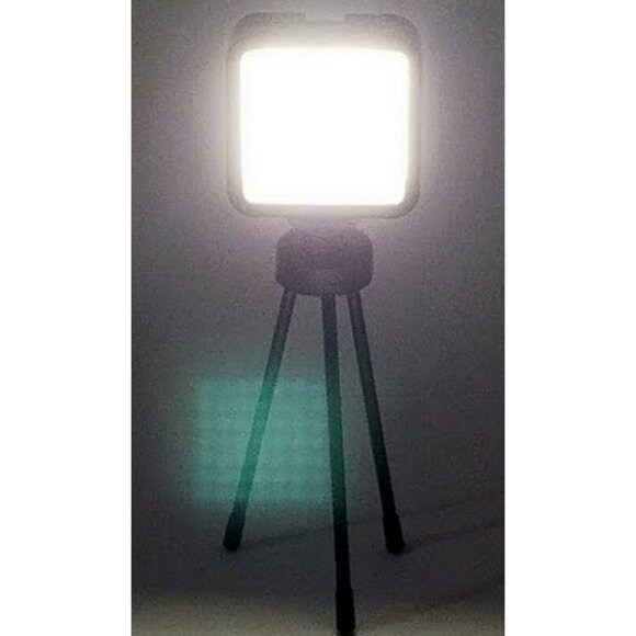 8in Dimmable 5M Light Distance 800Lm LED Video Light + Multi Function Holder,2Pc - Picture 3 of 16